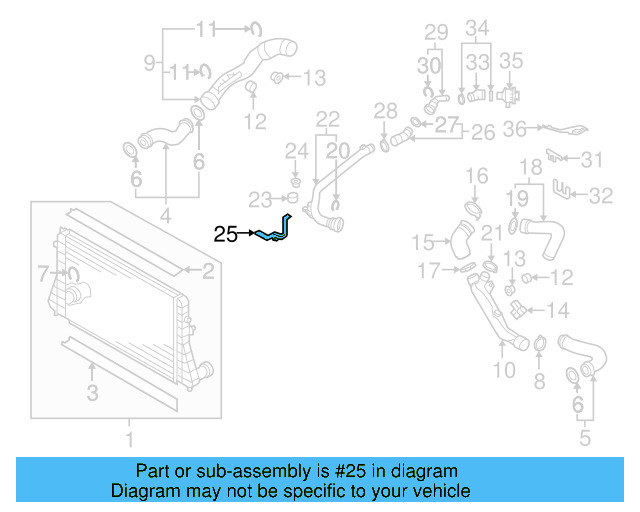 Air Pipe Bracket 1K0-145-961-A - View 4