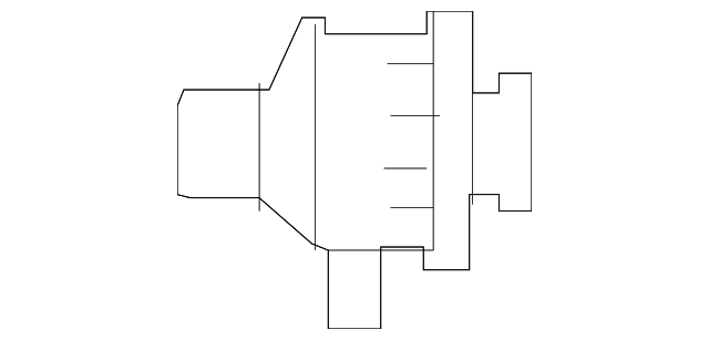 Muffler 1K0-145-700-A - View 2