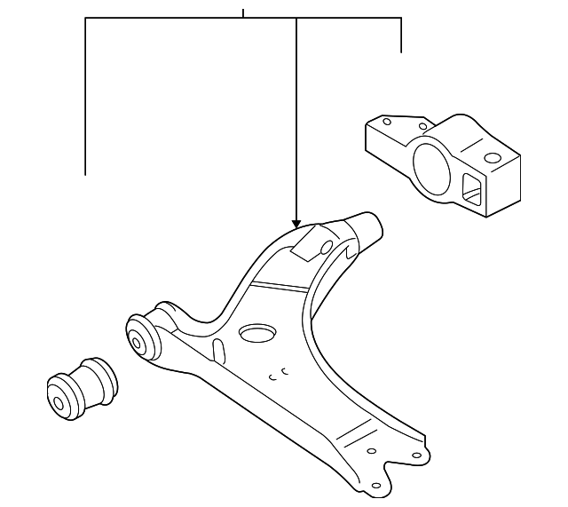 Control Arm 1K0-407-152-BC