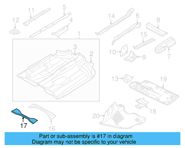 Front Reinforced 1K0-804-421-C - View 13