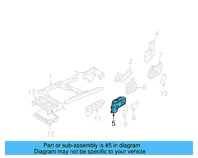 Adjuster Switch 8K0-959-748-C