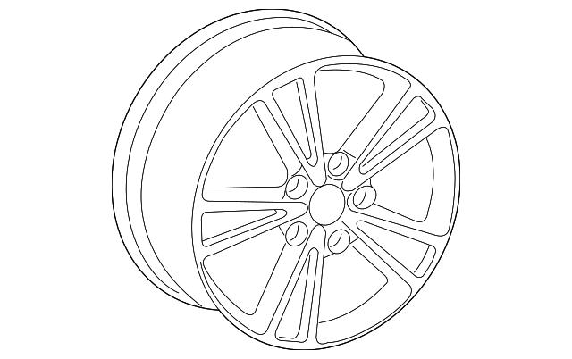 Spare Wheel 1K0-601-027-CB-03C - View 9