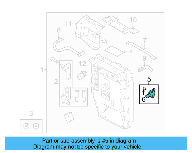 Water Inlet 7P0-121-133 - View 3