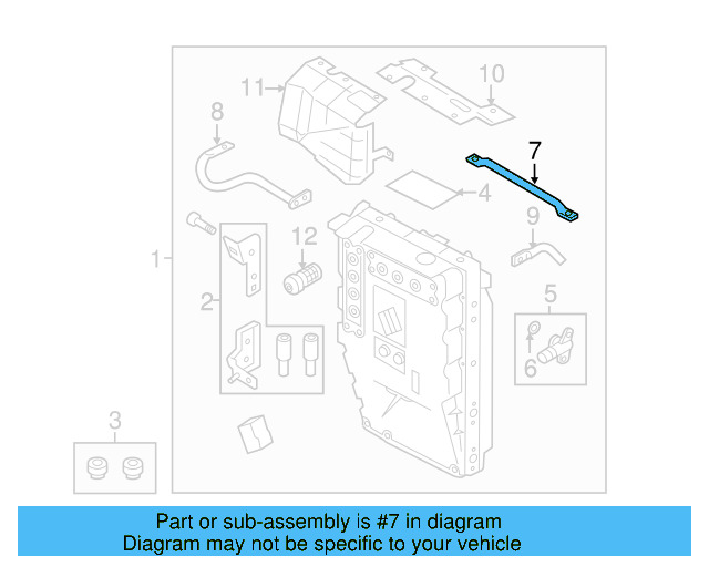 Battery Cable 7P0-971-235 - View 3