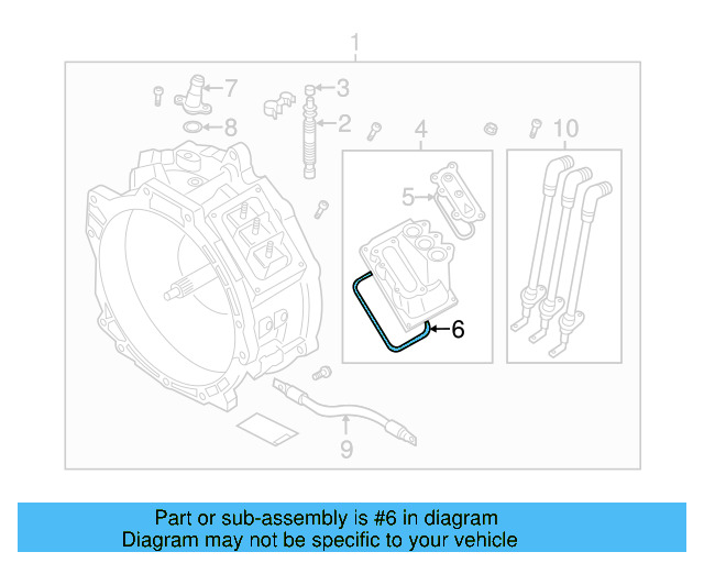 Connector Kit Lower Seal 7P0-901-112 - View 3