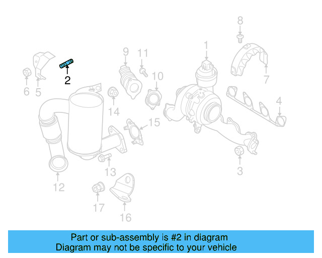 Exhaust Manifold Stud WHT-002-664 - View 10