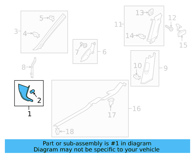 Cowl Trim 5GM-863-483-ZA2 - View 10