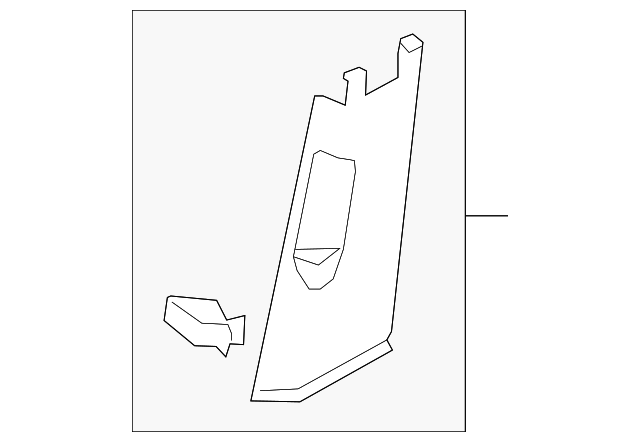 Upper Center Pillar Trim Screw N-912-259-01