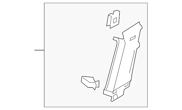 Upper Center Pillar Trim 5GM-867-244-E-Y20 - View 6