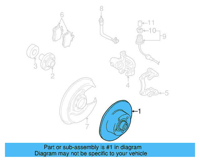 Rotor 4B3-615-601 - View 2