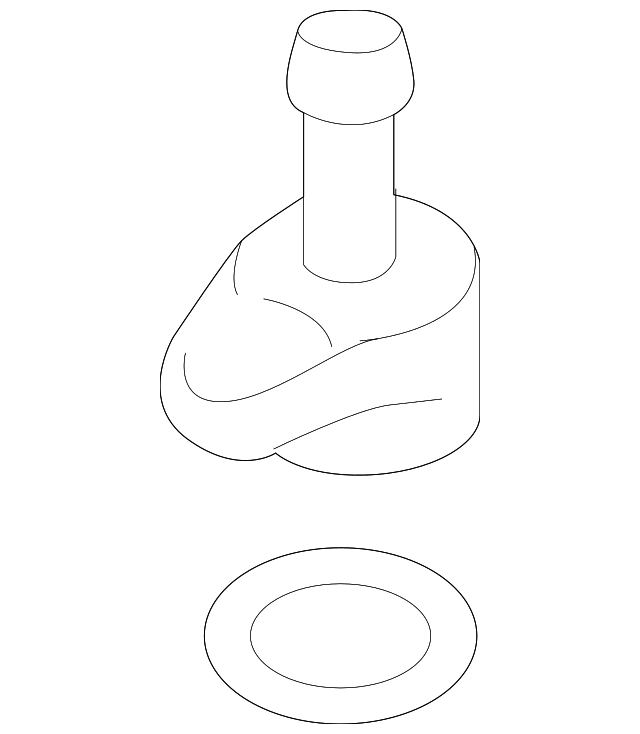 HVAC Heater Hose Connector 06K-121-143 - View 7