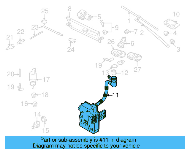 Washer Pump Seal 431-955-465-A - View 17