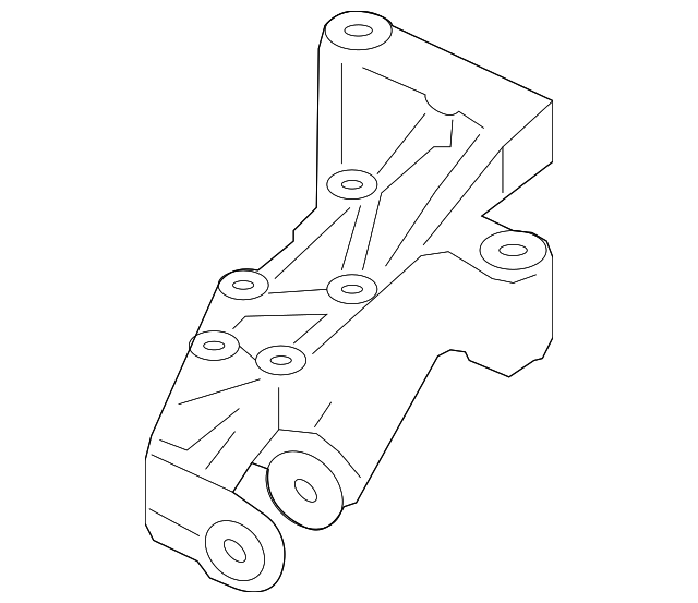 Bracket 1K0-199-295-E - View 2