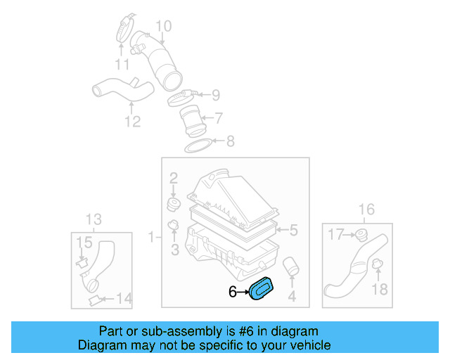 Intake Pipe Gasket 1J0-129-625 - View 3