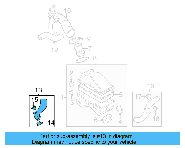 Connector Pipe 1C0-129-684-BE