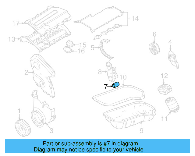 Engine Timing Belt Idler 03L-109-244-D - View 20