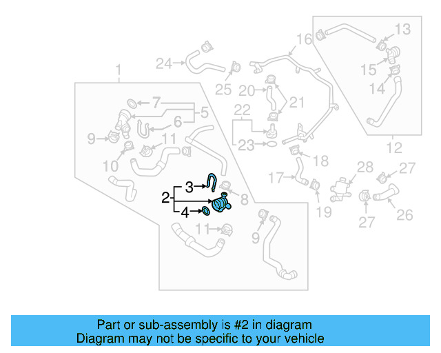 Coupling 5Q0-122-291-CJ