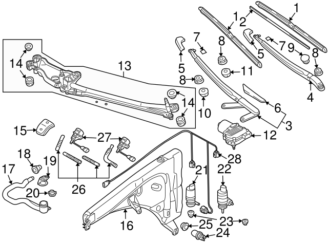 Level Sensor Seal 7M0-919-382 - View 65