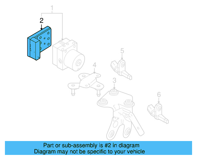 Control Module 1K0-907-375-AJ
