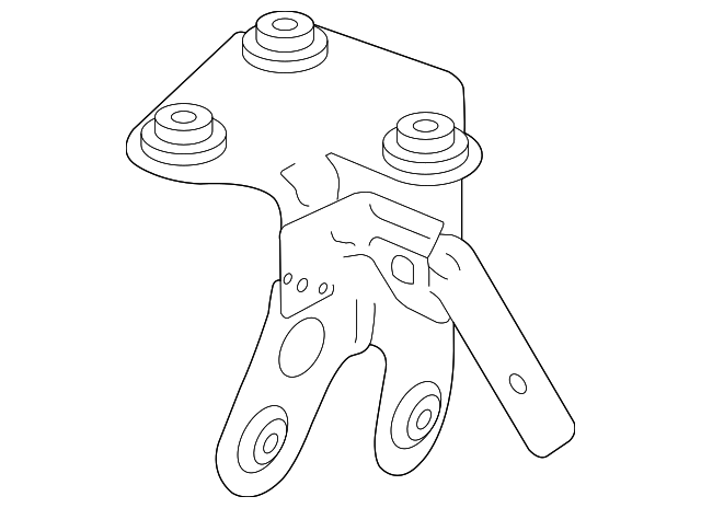 Mount Bracket 1K1-614-235-E - View 24
