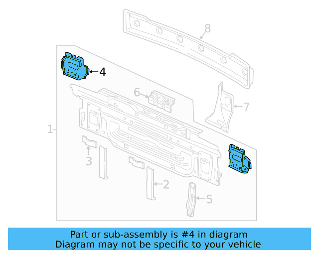 Outer Support 5G6-804-744-A - View 9