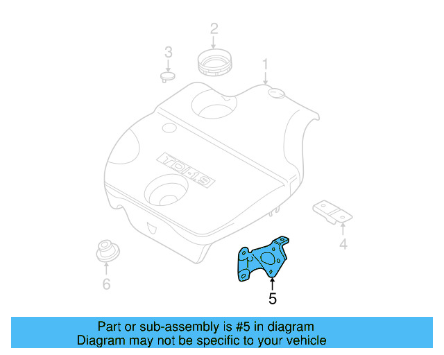 Cover Bracket 038-103-943-B - View 4