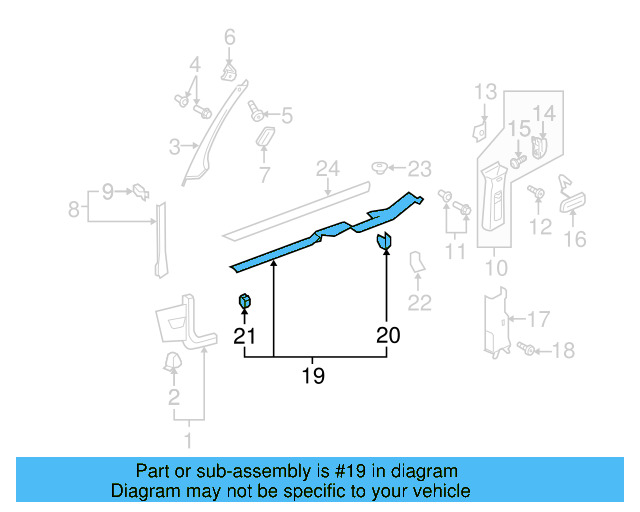 Scuff Plate 1K4-853-371-E-82V - View 9
