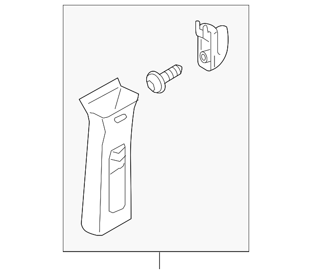 Pillar Trim 1K3-867-244-K-BR2
