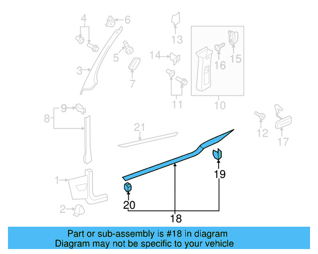 Scuff Plate 1K3-853-371-B-82V - View 10