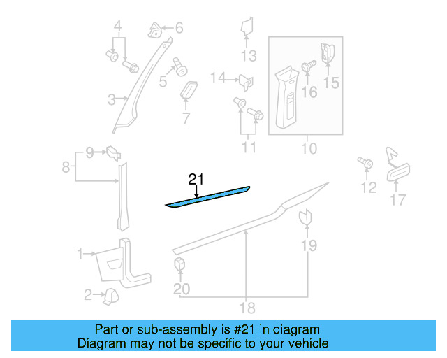 Scuff Plate 5K3-853-537-D-FY1 - View 3