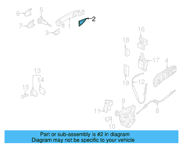 Handle, Outside Packing 1K8-837-210-C-9B9 - View 10