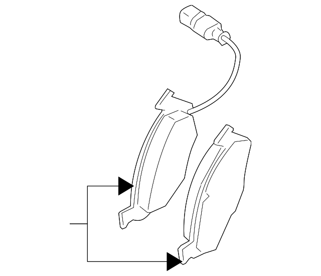Brake Lining Front 3C0-698-151-K - View 34