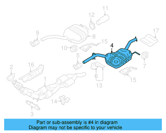 Resonator & Pipe 3C0-253-609-CF - View 12