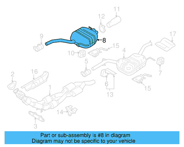 Resonator & Pipe 3C0-253-609-T - View 19
