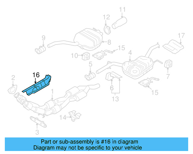 Heat Shield 3C0-825-671-K - View 12