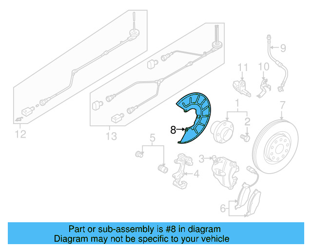 Splash Shield 1K0-615-312-F - View 16