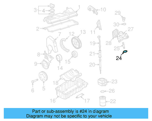 Engine Oil Cooler O 038-117-070-A - View 27
