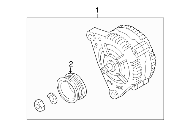 Alternator Pulley 077-903-119-G