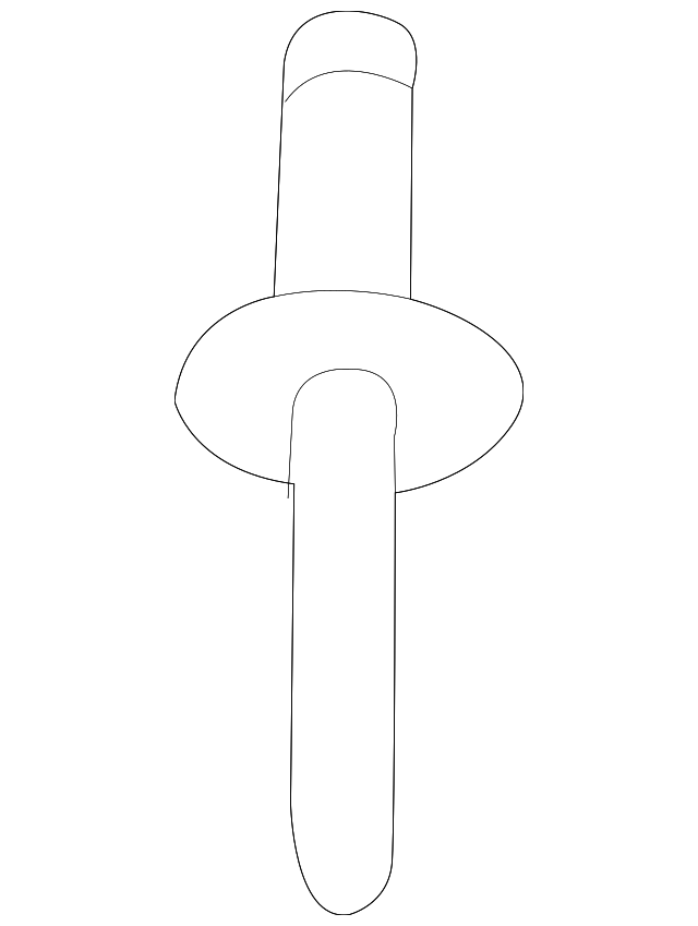 Splash Shield Rivet 5WA-825-267-A - View 3