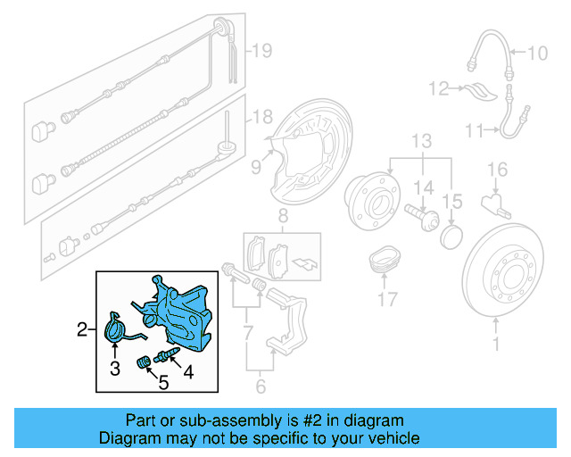 Disc Brake Caliper 5K0-615-423 - View 12