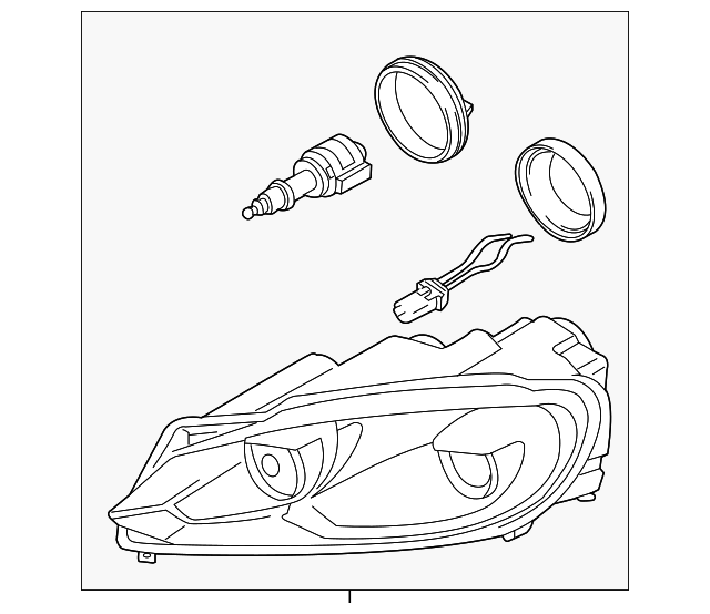 Composite Headlamp 5K0-941-005-C - View 12