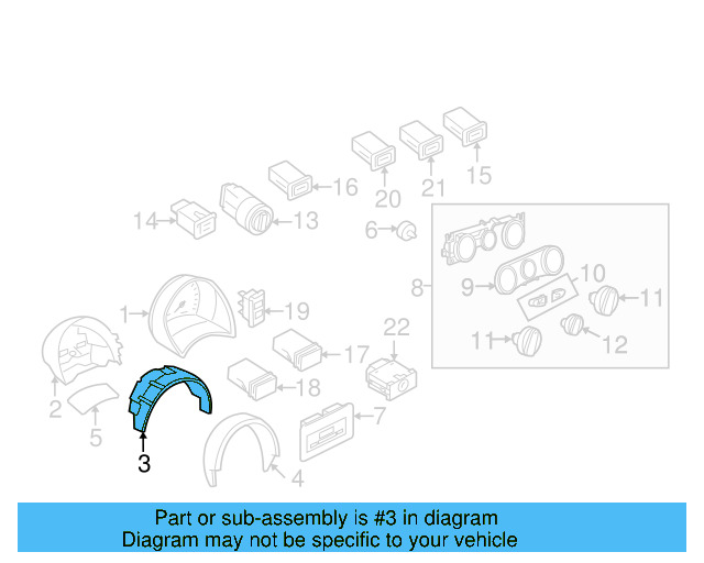 Inst Cluster Retainer 1C1-857-315