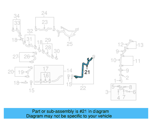 Engine Coolant Pipe 1K0-121-070-J - View 12