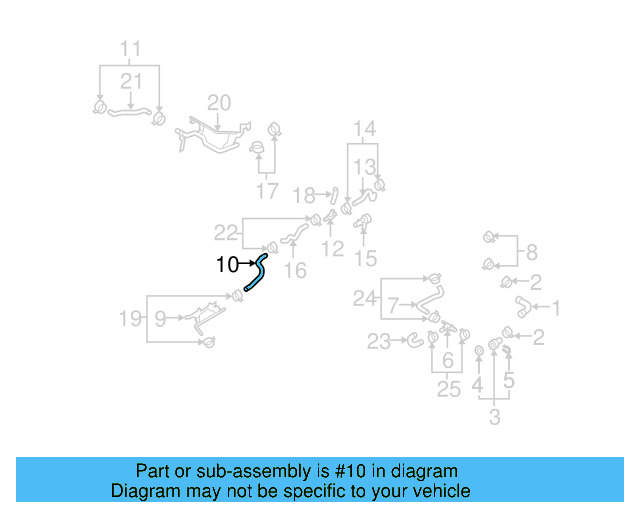 Engine Coolant Pipe 1K0-121-447-BA - View 14