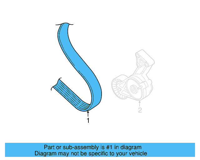Serpentine Belt 06J-260-849-D - View 51