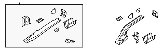 Side Member Assembly 1K6-803-502-D - View 8