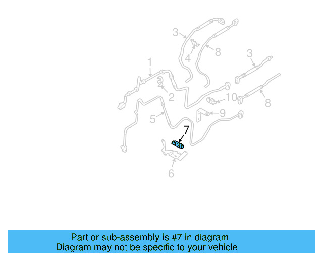 Suction Pipe Holder 7L0-820-757 - View 17