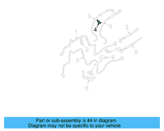 Suction Pipe Bracket 7L0-819-605-A - View 11