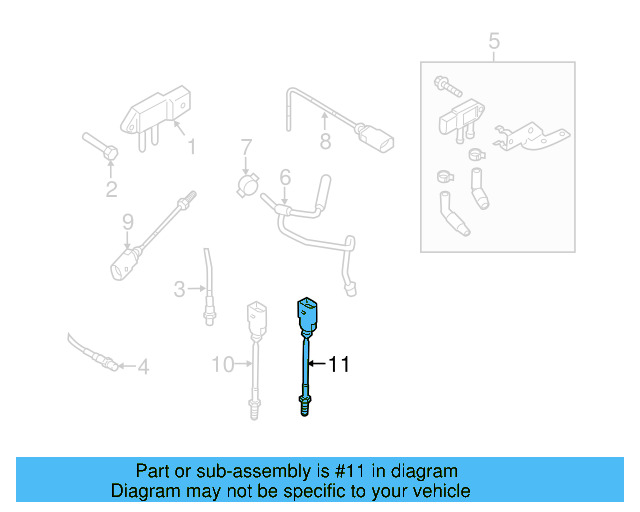 Temp Sensor 03L-906-088-EG - View 21