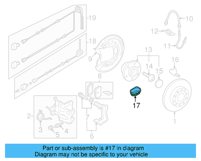 ABS Sensor Cap 6Q0-971-907 - View 4
